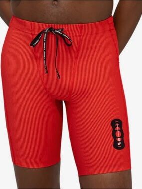 NWOT Mens Bandit Running Shorts - Striped Cadence Next Gen 7 Pocket Half Tights
